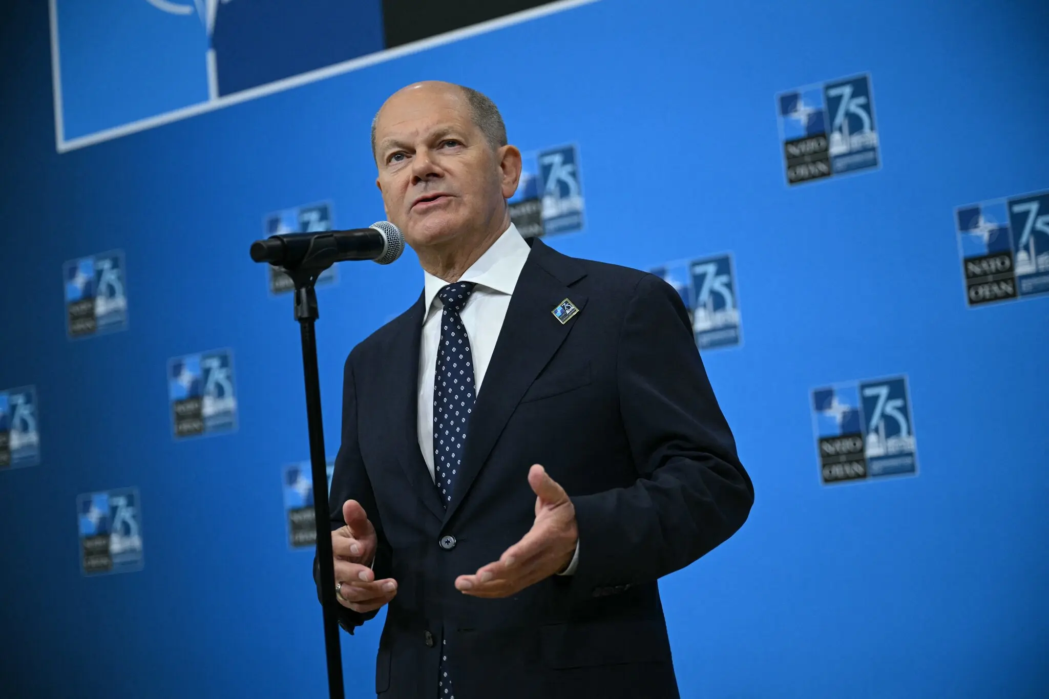 Шольц вважає, що українські війська навряд чи надовго залишаться в Курській області